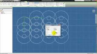 Autodesk Inventor Tutorial 3 Sketching Patterns Rectangular Circular and Mirror [upl. by Hgielrebma]