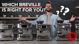 Which Breville Barista Espresso Machine Should YOU Buy breville espressomachine [upl. by Onirefes]