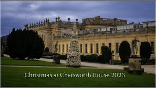 Christmas at Chatsworth House 2023 [upl. by Tyree]