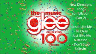 Glee  New Directions songs compilation Part 2  Season 5 [upl. by Leopold]