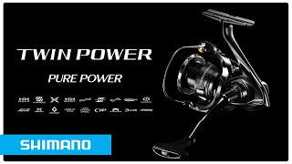 New Shimano TWIN POWER spinning reel  A Revolution In Angling [upl. by Arelc]