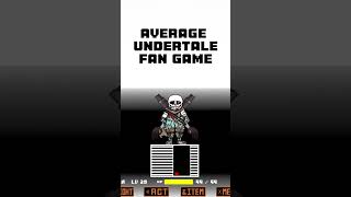 Average sans fangame☠️ shorts undertale sans [upl. by Yerhcaz]