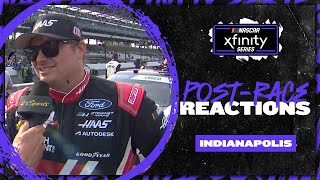 Cole Custer on runnerup finish ‘What a great day for SHR’ [upl. by Sharona]