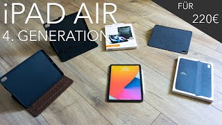 แกะกล่อง iPad Air 4 2020 𝙎𝙠𝙮 𝙗𝙡𝙪𝙚 ☁️✨ Unboxing  accessories ☕️ ◦ [upl. by Ecertal]