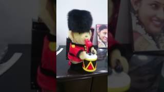 Hamleys drummer bear haul [upl. by Ttocserp]