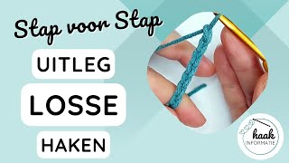 Uitleg losse haken  Leren Haken [upl. by Anitteb]