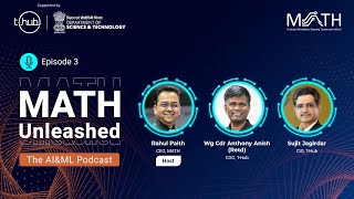 podcast with Wg Cdr Anthony Anish COO THub and Sujit Jagirdar CIO THub  MATH  ai [upl. by Adnanref]