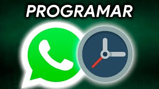 Cómo PROGRAMAR MENSAJES en WHATSAPP [upl. by Gwendolin797]