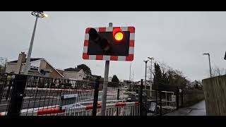 Cullybackey North Level Crossing Ballymena Thursday March 21032024 [upl. by Stace]