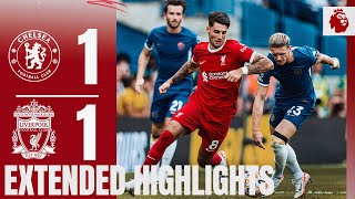 EXTENDED Highlights Chelsea 11 Liverpool  Match action from Reds Premier League opener [upl. by Fitting]