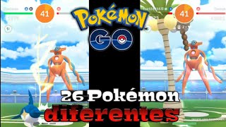 Deoxys em 2 com pokémon zuados acredite é possível Pokemon Go [upl. by Aretta]