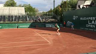 Erika Andreeva  Windshield wiper forehand [upl. by Eniarral]