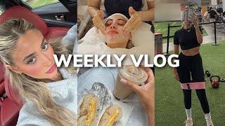 WEEKLY VLOG ❥ facials Invisalign update nails done amp running errands [upl. by Ydoj]