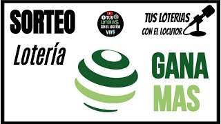 Sorteo Lotería Nacional tarde GANA MAS Resultados En Vivo de hoy jueves 11 de abril de 2024 [upl. by Ahtelrac]