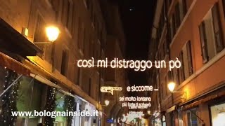 Le luminarie a Bologna cantano quotCaro amico ti scrivoquot di Lucio Dalla [upl. by Orenid]