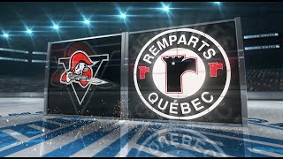 383 Drummondville Voltigeurs 2 Quebec Remparts 5 220422 [upl. by Yager]