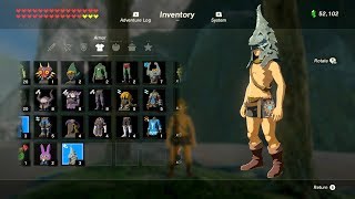 Zelda BOTW Zants Helmet Location DLC Pack 2 [upl. by Onavlis]