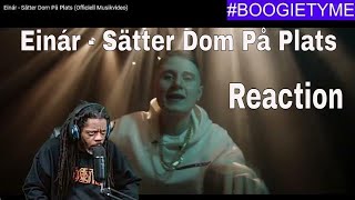 Einár  Sätter Dom På Plats Officiell Musikvideo reaction [upl. by Mieka250]