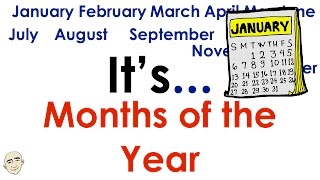 Months of the Year  Easy English Conversation Practice  ESL [upl. by Lien772]