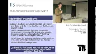 V4 Diagnosen der Gegenwart II Die Postmoderne Hubert Knoblauch [upl. by Eltsyrhc635]