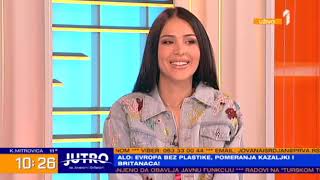 Anastasija  Jutro sa Jovanom i Srdjanom  TV Prva 2019 [upl. by Jill]