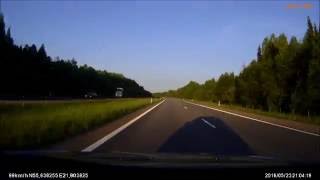 By car from Klaipeda to Kaunas 200 km in 8 minutes [upl. by Gundry]