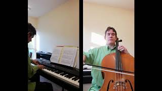 Sunday by Stephen Sondheim  Played by Jeremy Harbottle on piano and cello [upl. by Cuyler]