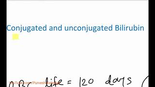 Hemolysis conjugated and unconjugated Bilirubin formation in Hindi  DrPurvesh Koladiya [upl. by Annawt167]