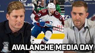 Nathan MacKinnon amp Devon Toews say Welcoming back Nichuskin is Easy  Avs Media Day [upl. by Tierney769]