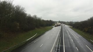 Manifestation des agriculteurs à Etrelles [upl. by Barty]