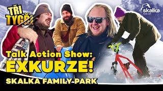 TŘI TYGŘI  Talk Action Show Exkurze 1  Skalka Family Park [upl. by Eded]