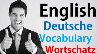 Video90 DeutschEnglisch Wortschatz Übersetzung German English Digital Publishing Dictation [upl. by Norabal]