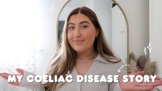 my coeliac disease story symptoms getting diagnosed  adjusting to gluten free life [upl. by Orimlede531]