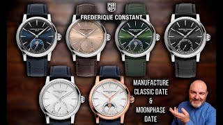 Frederique Constant Classic Manufacture Date y Moonphase Date [upl. by Maddie]