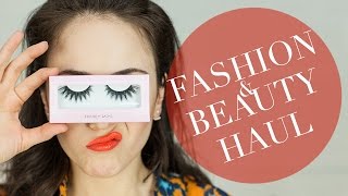 Beauty amp Fashion Haul  ZARA  ASOS  HOUSE OF LASHES  Hatice Schmidt [upl. by Fortier452]