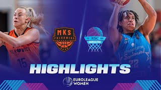 BC Polkowice v Atomeromu KSC Szekszard  Gameday 7  Highlights  EuroLeague Women 202223 [upl. by Anowahs706]