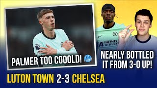 LUTON TOWN vs CHELSEA LIVE  INSTANT REACTION  PLAYER RATINGS [upl. by Revlys502]