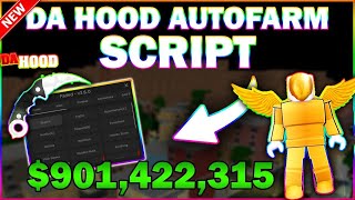 UPDATED Da Hood Script PASTEBIN 2023 MONEY AUTOFARM FLY GODMODE TELEPORT SERVER HOP [upl. by Udele670]