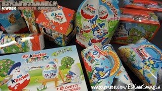 50 x Kinder Surprise Egg Easter Special Extrem Rare Packs Kinder Überraschung  Oster Edition [upl. by Dougherty54]