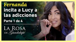 La Rosa de Guadalupe 14 Fernanda le ofrece un quotcigarro mágicoquot a Lucy  Salir de las sombras [upl. by Elesig]