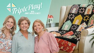 Triple Play How to Make 3 NEW House Block Quilts  Free Quilting Tutorial [upl. by Burnham]