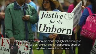 Nuns appeal to US Supreme Court over New York abortion insurance mandate abortionrights abortion [upl. by Ailito]