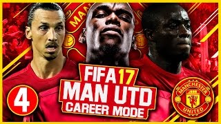 FIFA 17 Career Mode Manchester United 4  88 RATED SIGNING amp Community Shield FIFA 17 Gameplay [upl. by Odnalro]