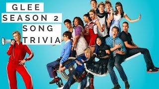 Glee Season 2  Song Trivia [upl. by Sproul]