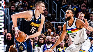 JOKIC vs GOBERT 💪 Nikola Jokic HELPS Nuggets go TWO GAMES UP 🔥 NBA PLAYOFF HIGHLIGHTS 🏀 [upl. by Nothsa]