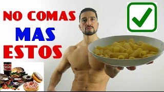 LOS MEJORES CARBOHIDRATOS PARA LA MASA MUSCULAR O DEFINICION [upl. by Airotnes]