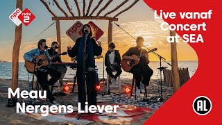 Meau  Nergens Liever  Sessie  Concert at SEA 2024  NPO Radio 2 [upl. by Caitlin]