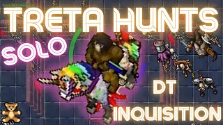 TIBIA  TRETA HUNTS  DT inquisition SWAP ICE PHYSICAL 33KKH RAW 18 KKH Profit [upl. by Ielhsa]