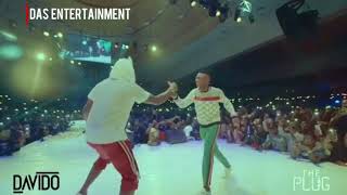 quotWIZKID IS MY NEW BEST FRIENDquot Davido bring out Wizkid and Mohits at the 30BillionConcert [upl. by Elleiand]