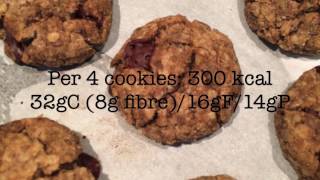 Chocolate Chunk Lentil Protein Cookies Gluten and VeganFriendly [upl. by Anair]